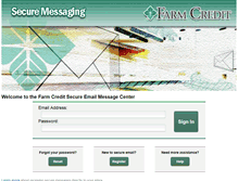 Tablet Screenshot of farmcredit-secure.com